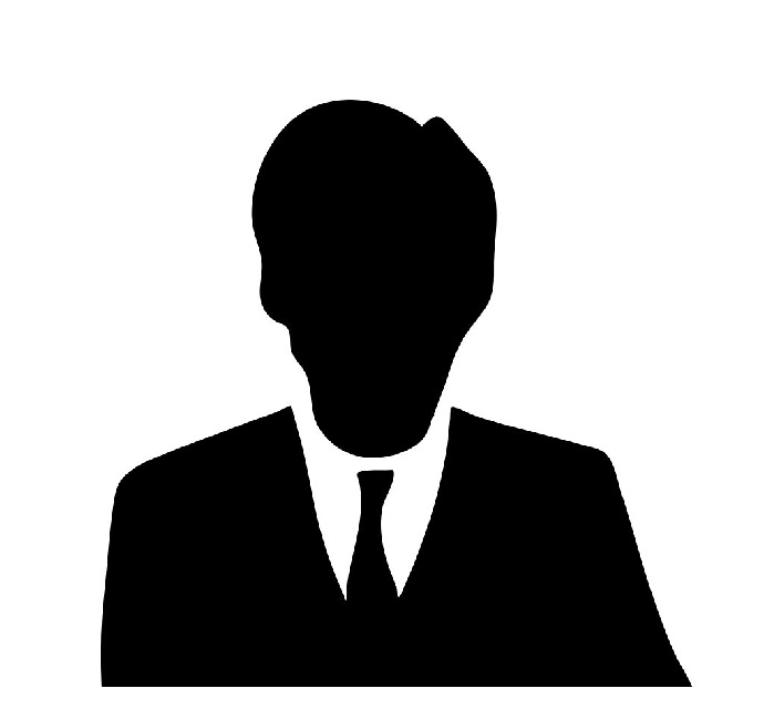 wizerunek mezczyzny - cien